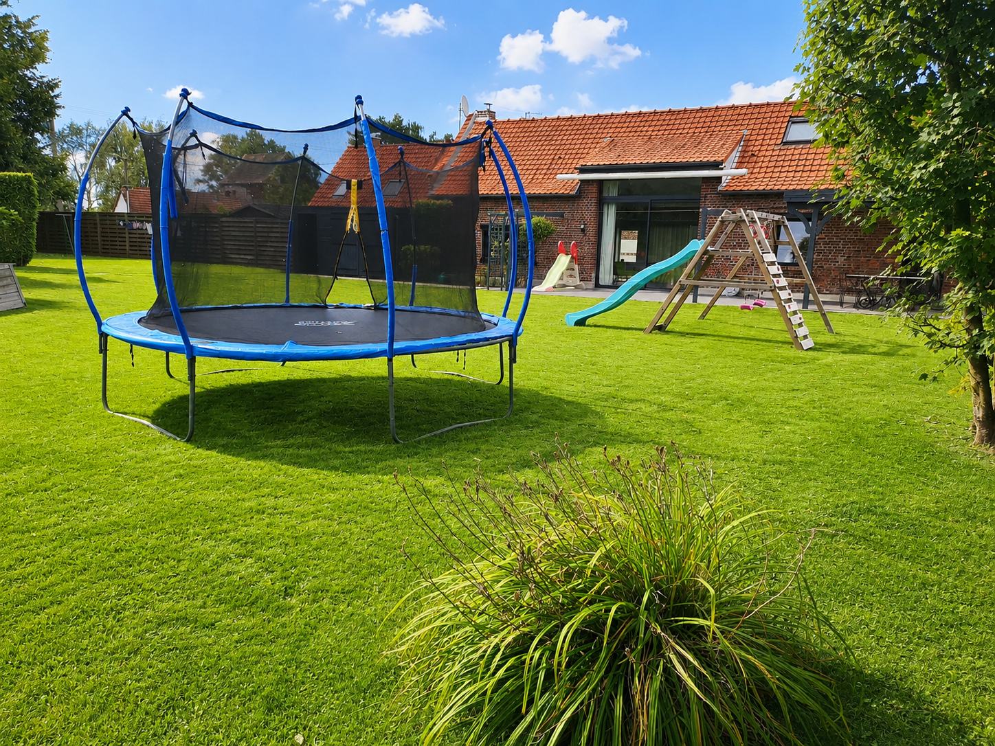 Aire de jeux au jardin
